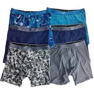 Hanes Boys Moves Underwear 6-Pack Size XL 12 14 Boxer Briefs  Anti-Chafe No Tags
